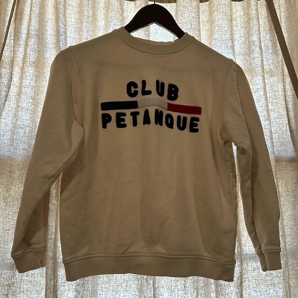 Club Pentanque Paris x madewell sweatshirts xs